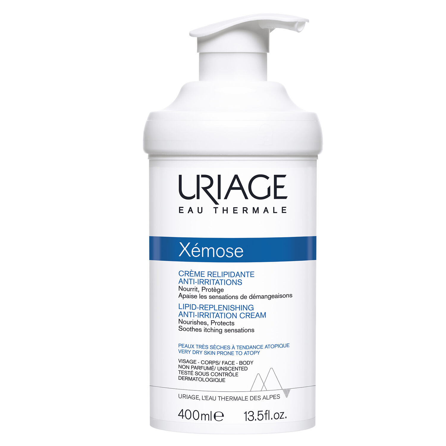 Uriage Xémose - Crème Relipidante Anti-Irritations Nourrit, Protège & Apaise