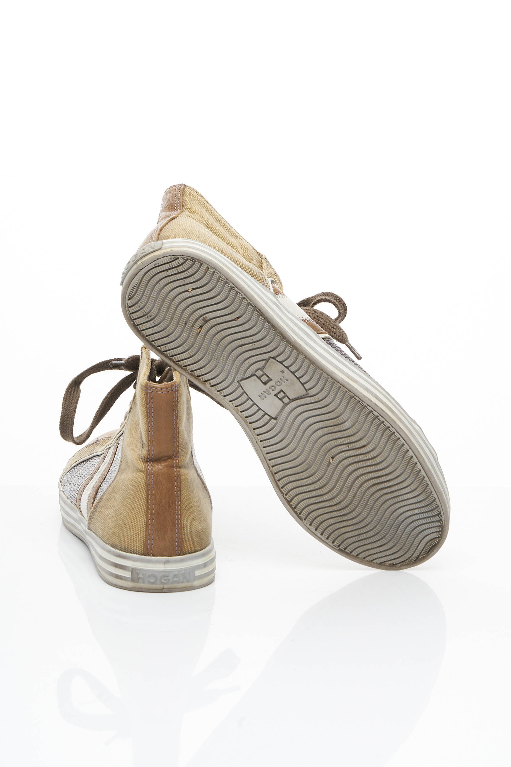 Hogan Baskets Femme couleur beige