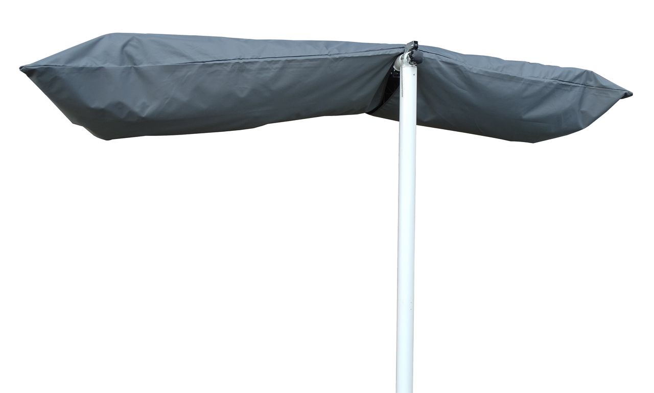 Grasekamp Standmarkise Dubai Beige 375 x 225 cm mit Schutzhülle Terrassenüberdachung Raffmarkise Mobile Markise Ziehharmonika