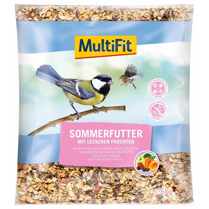 MultiFit Wildvogelfutter MultiFit Sommer Streufutter 5 kg