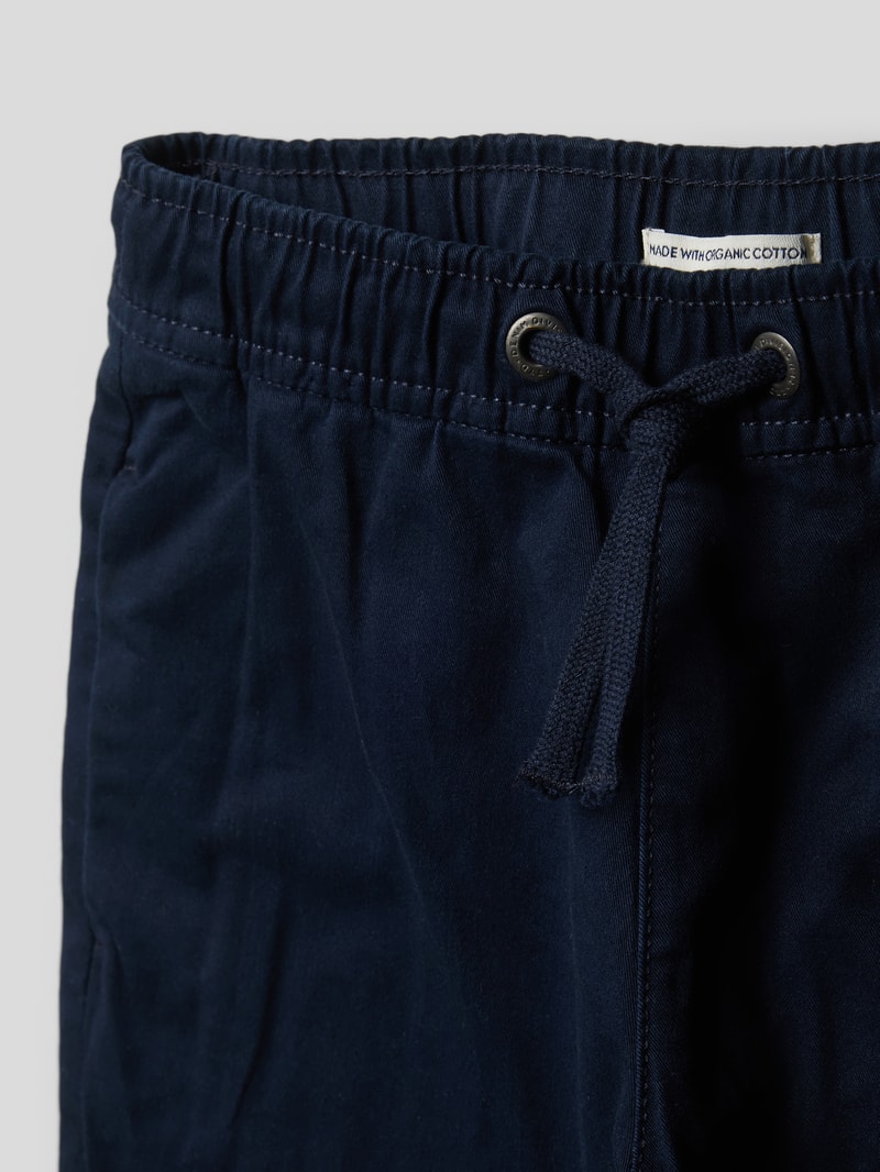 Hose mit Stretch-Anteil in marineblau
