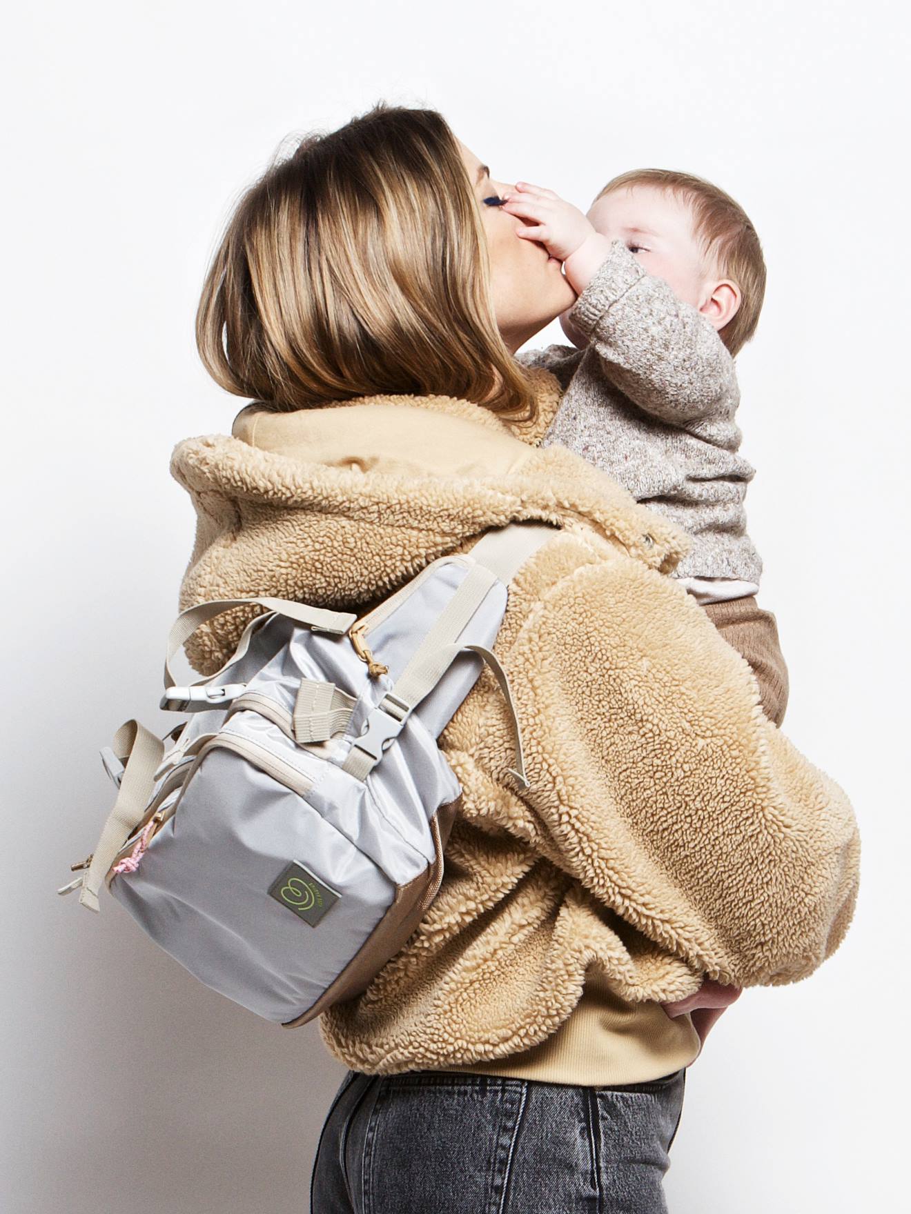 Sac à langer multi-fonctions CaravanBag LOVE RADIUS gris