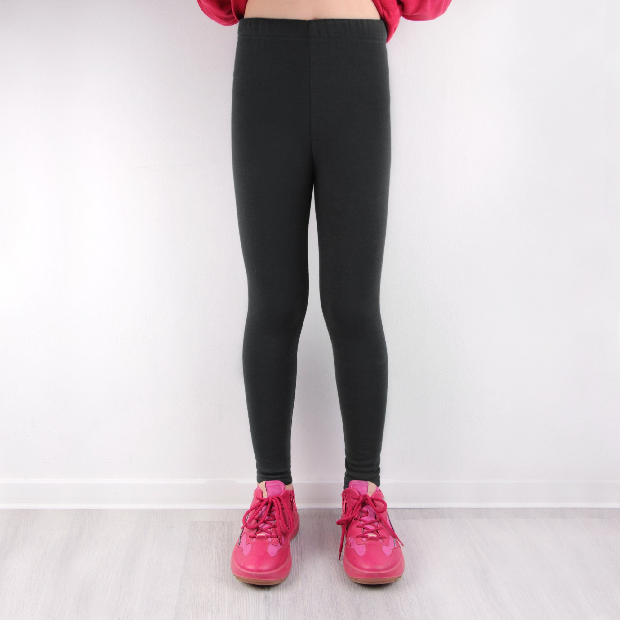 L&K-II Thermoleggings 4602 (1/2/3er-Pack, 1-tlg., 1/2/3er-Set) Winter gefütterte Mädchen Leggings