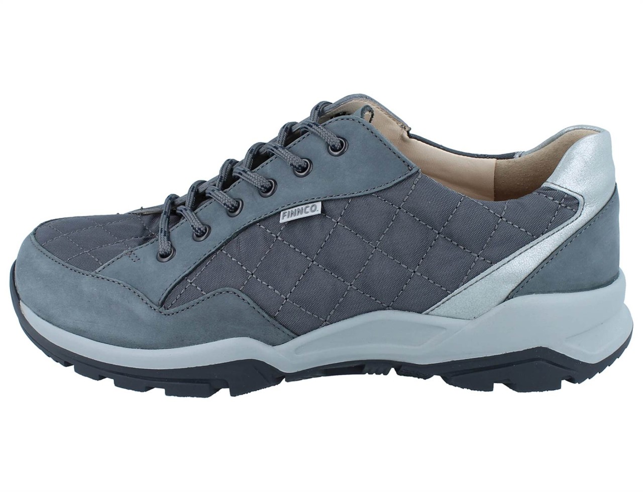 FINN COMFORT Freizeit Schnürer grau