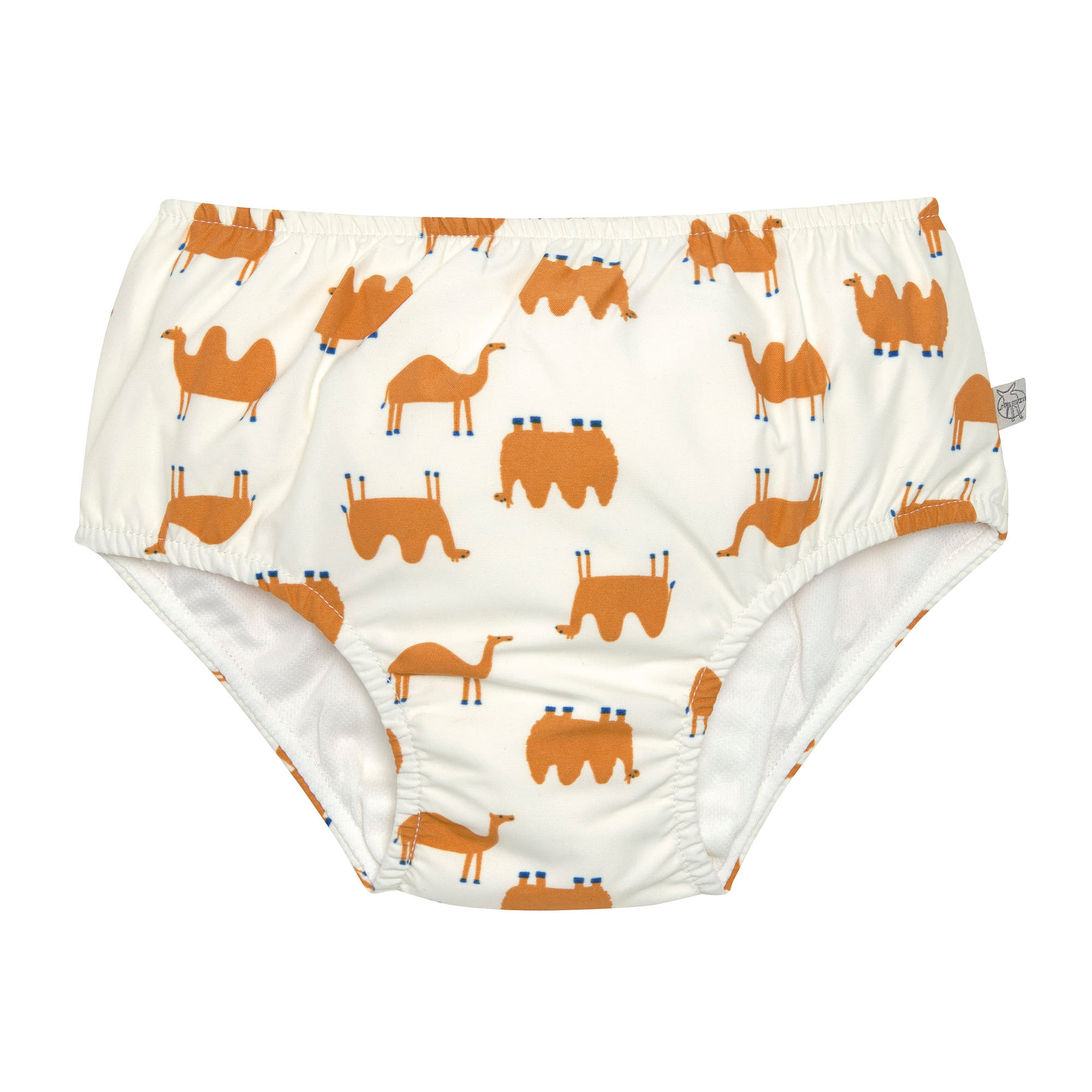Schwimmwindel Baby - Kamel, Weiß