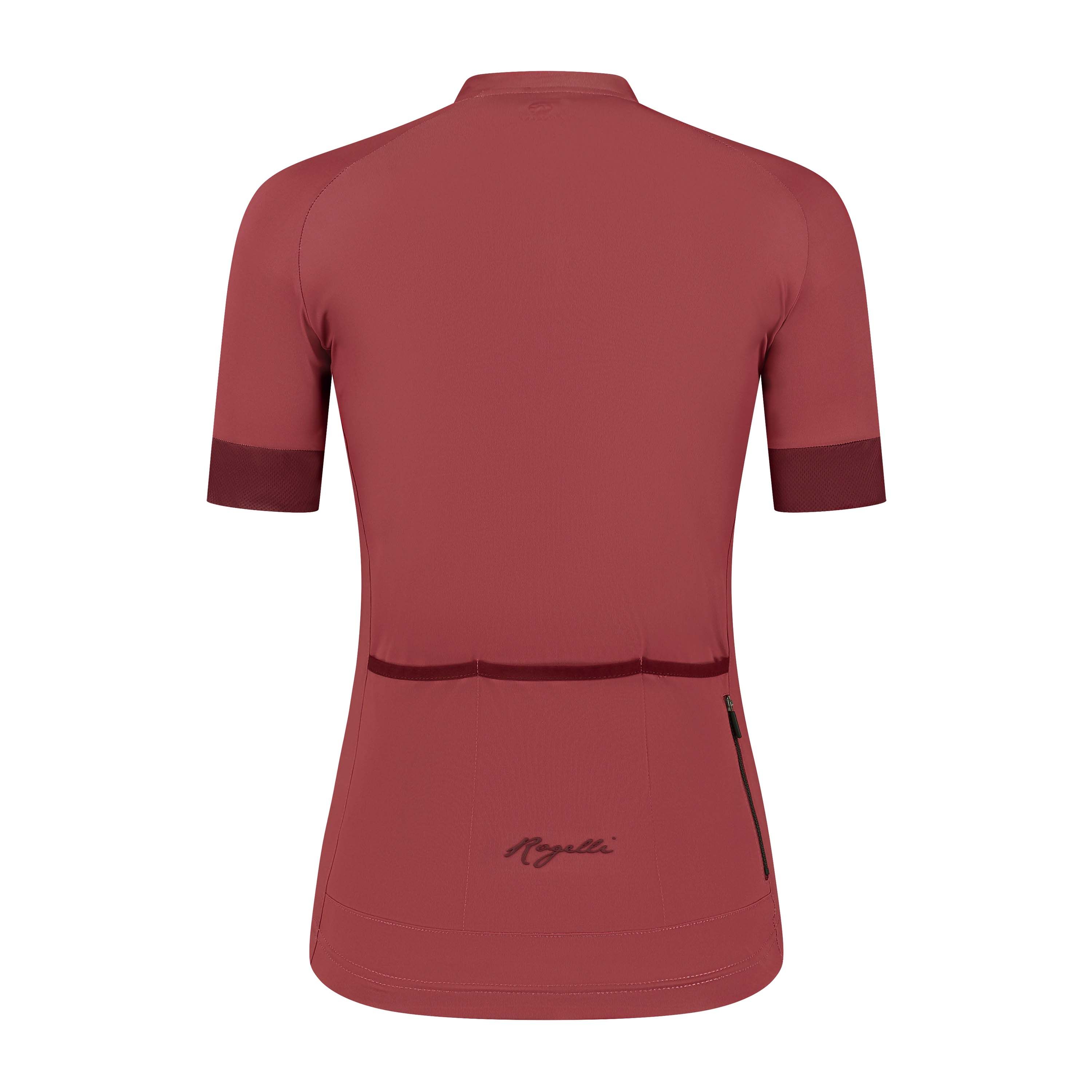 Rogelli Modesta Kirsche Damen Radtrikot Kurzarm