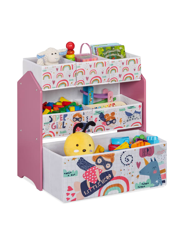 relaxdays Kinderregal 