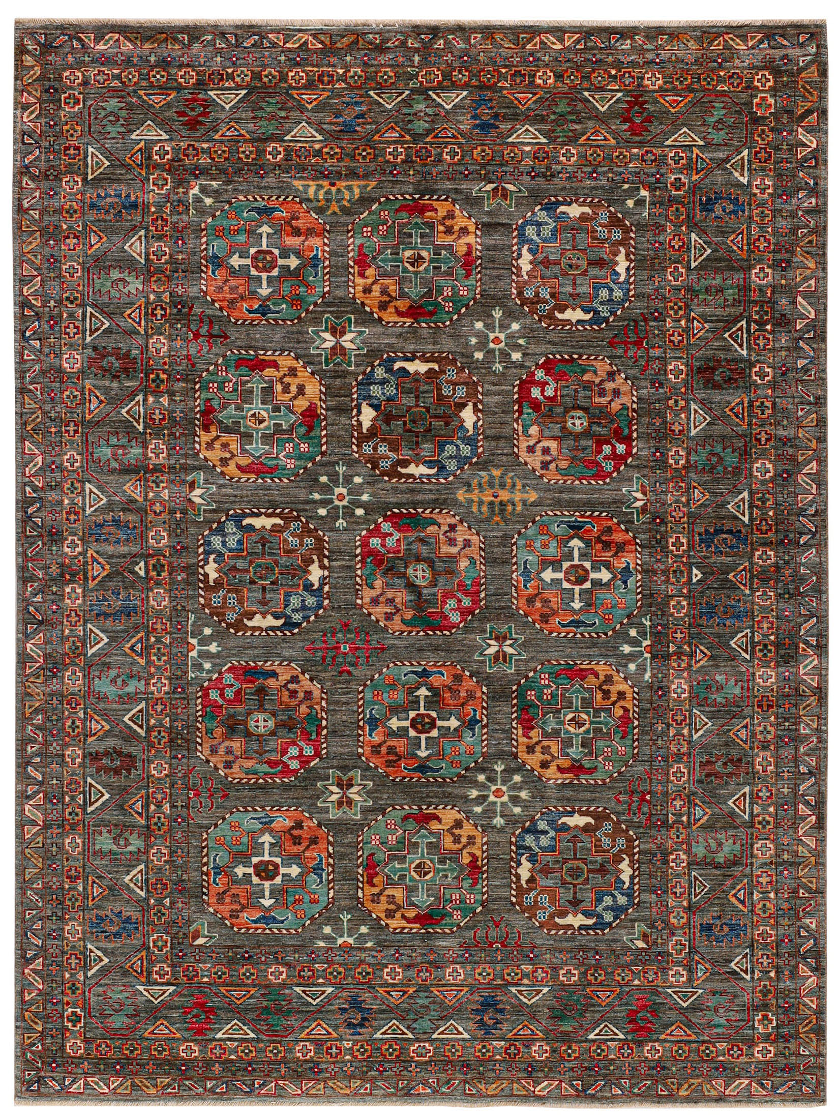 Buchara Ghazni ca. 176 x 235 cm, Unikat / Einzelstück