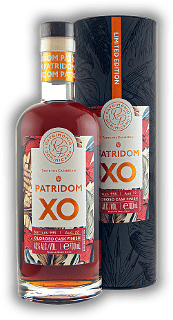 Patridom XO Oloroso Cask Finish Patridom XO Oloroso Cask Finish Patridom Limited Edition - eine Abfüllung mit einzigartigem Fass-Finish. 0,7	 Liter - Vol 43%