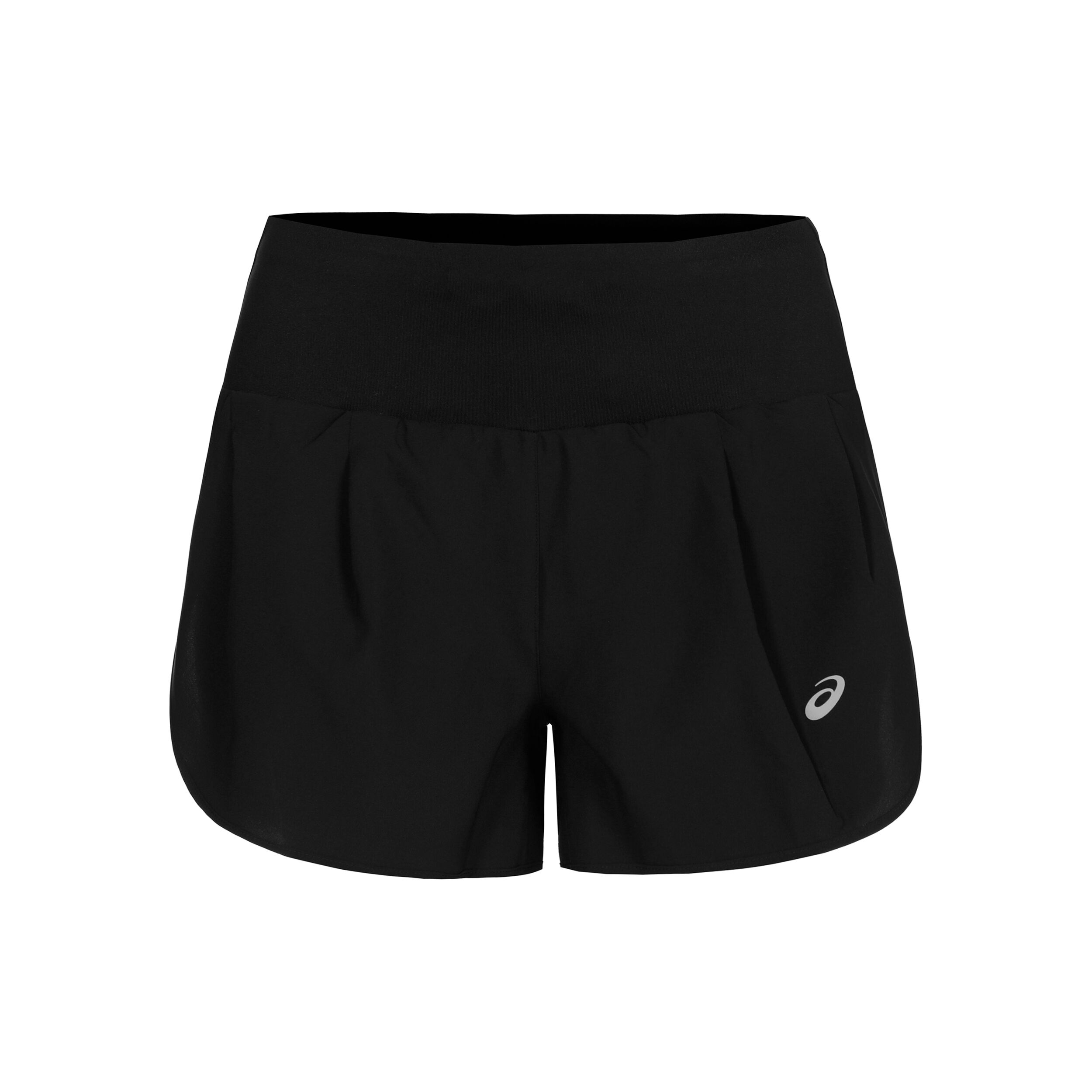 Road 3.5 Inch Laufshorts Damen - Schwarz