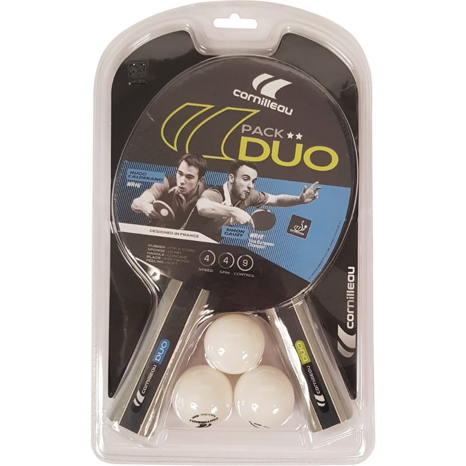 Cornilleau Sport Duo Pak Tischtennisschläger