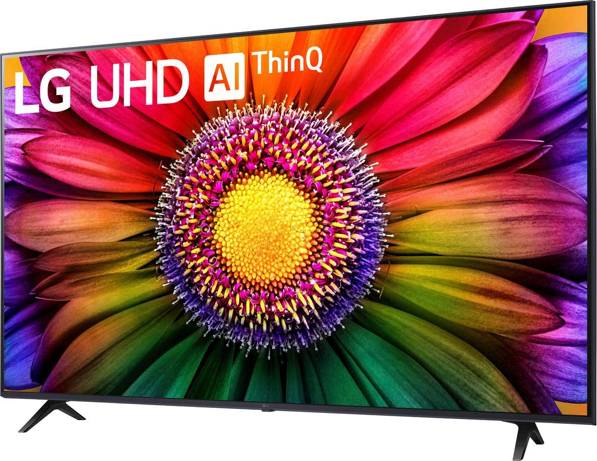 LG 65UR80006LJ LED-Fernseher (164 cm/65 Zoll, 4K Ultra HD, Smart-TV, UHD,α5 Gen6 4K AI-Prozessor,HDR10,AI Sound Pro,Filmmaker Mode)