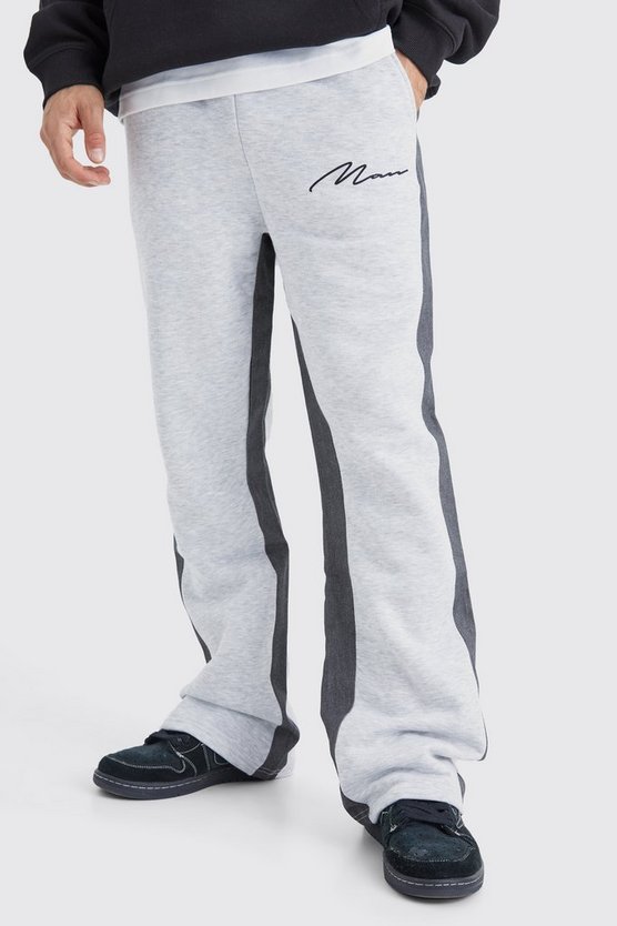 Man Signature Denim-Jogginghose
