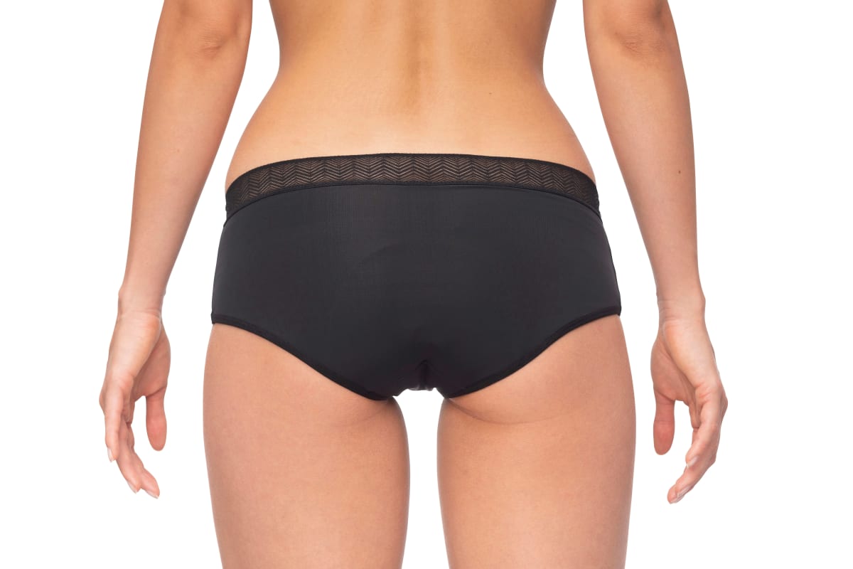 Periodenunterwäsche Hipster schwarz Gr. M, 1 St