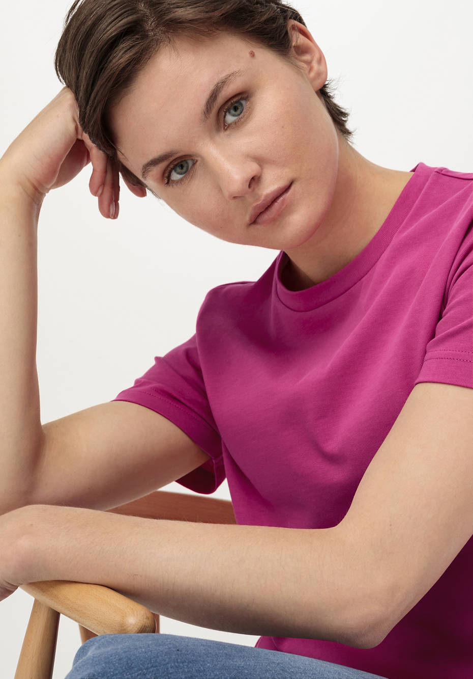 T-Shirt aus reiner Bio-Baumwolle