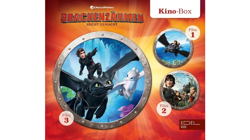 Drachenzähmen leicht gemacht 1-3-Kino-Box