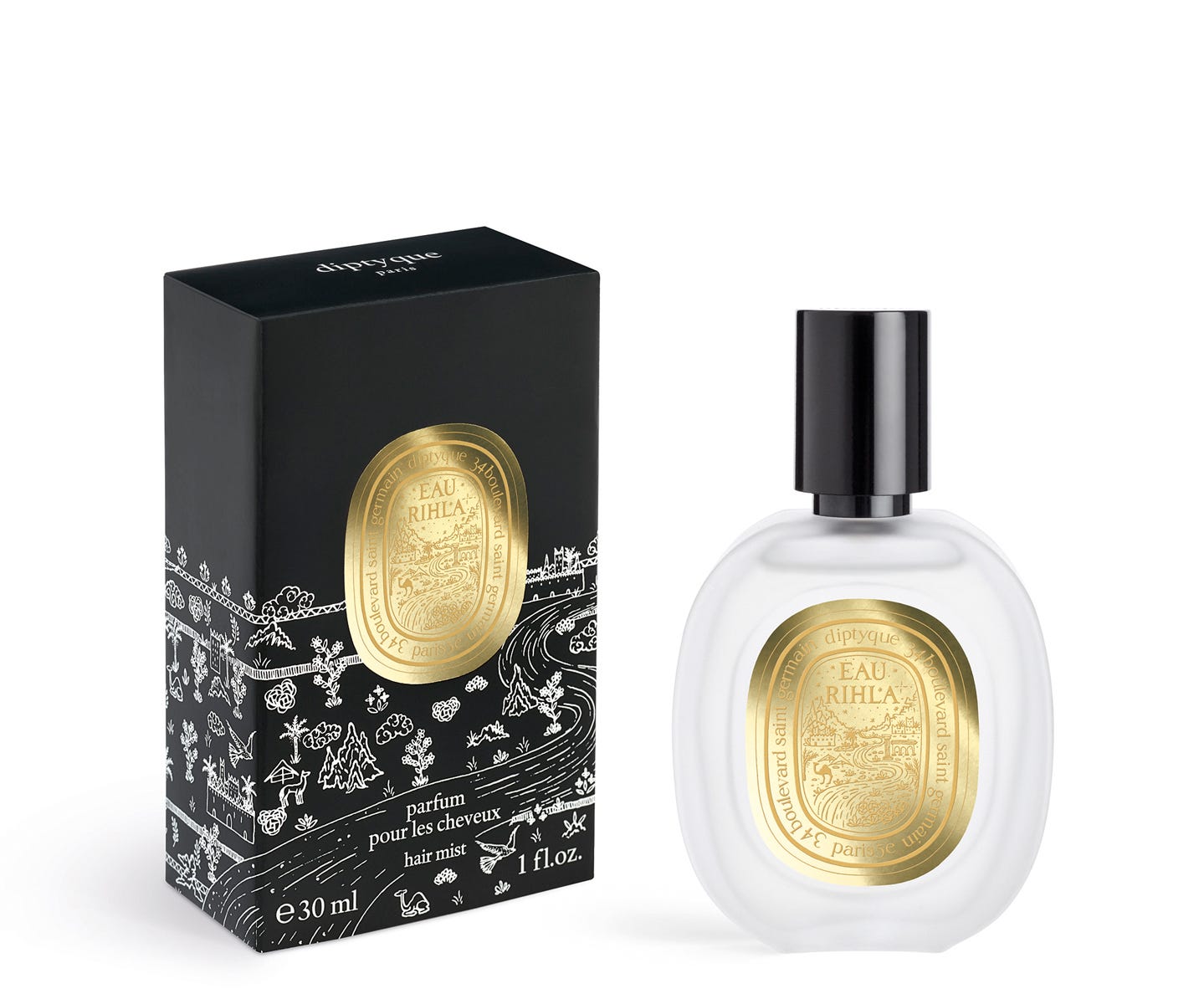 Eau Rihla - Parfum pour les cheveux