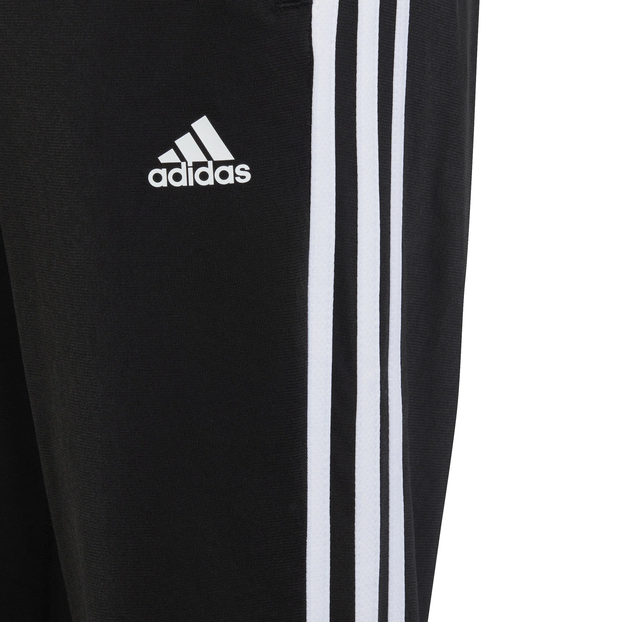 Essentials 3-Stripes Tiberio Trainingsanzug Jungen - Schwarz, Grau