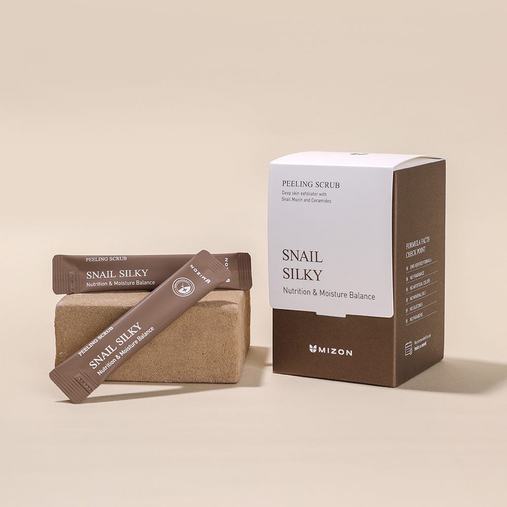 Mizon Snail Silky Peeling Scrub 200 g