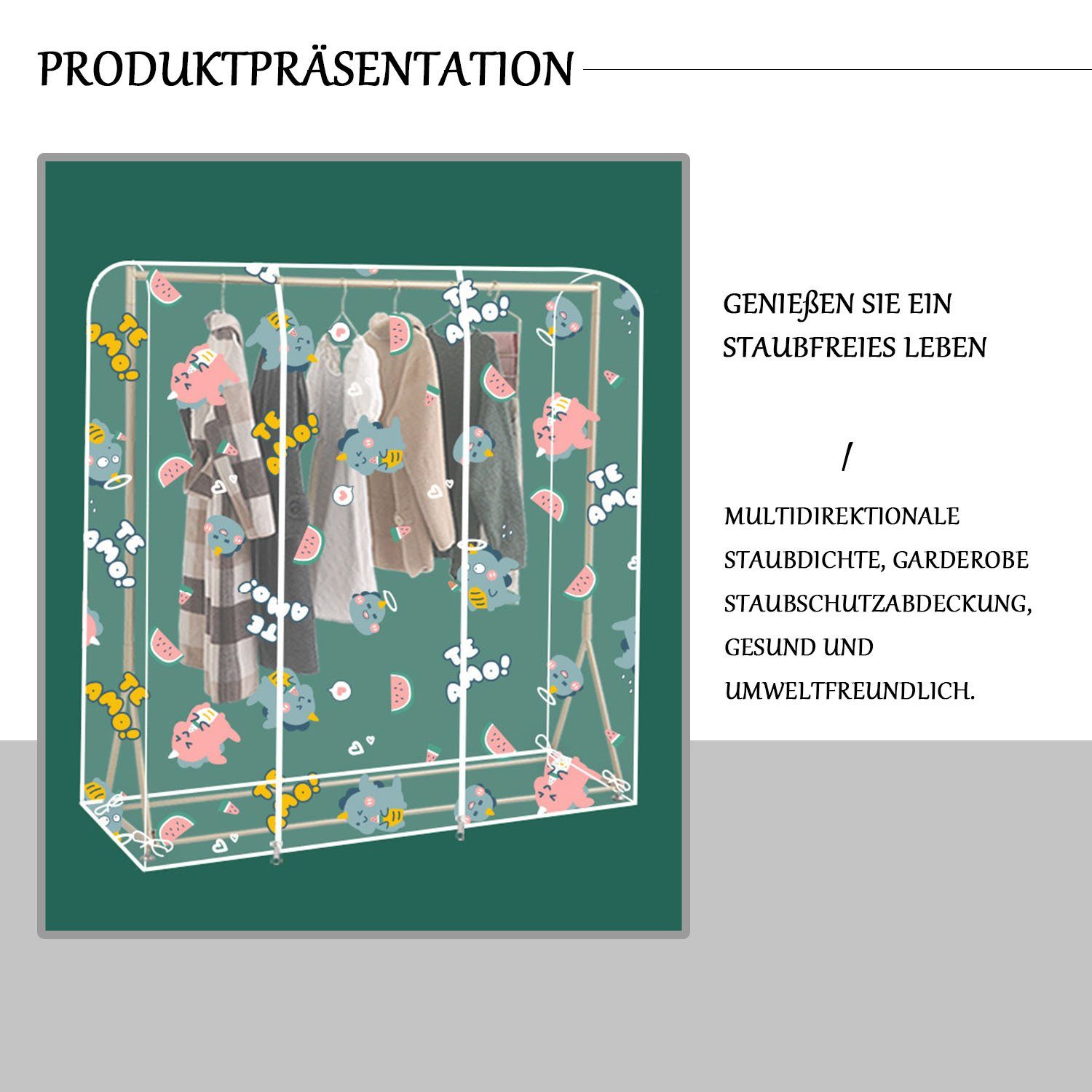 MAGICSHE Kleidersack Kleiderhülle mit Reißverschluss für offene Garderobe (1 St)