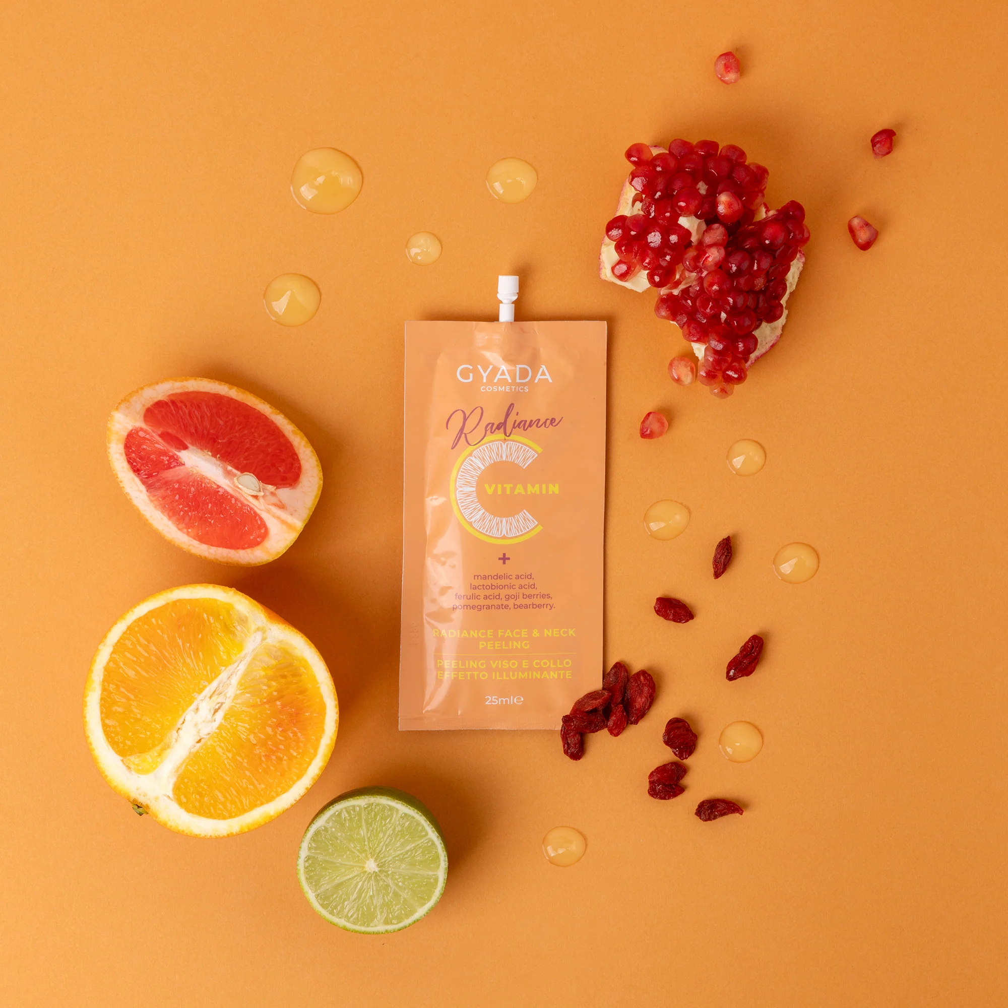 Radiance Vitamin C Radiance Face & Neck Peeling - Απολεπιστικό προσώπου