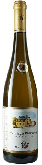 2020 Mehringer Blattenberg Riesling Spätlese Goldkapsel lieblich - Weingut Kanzlerhof