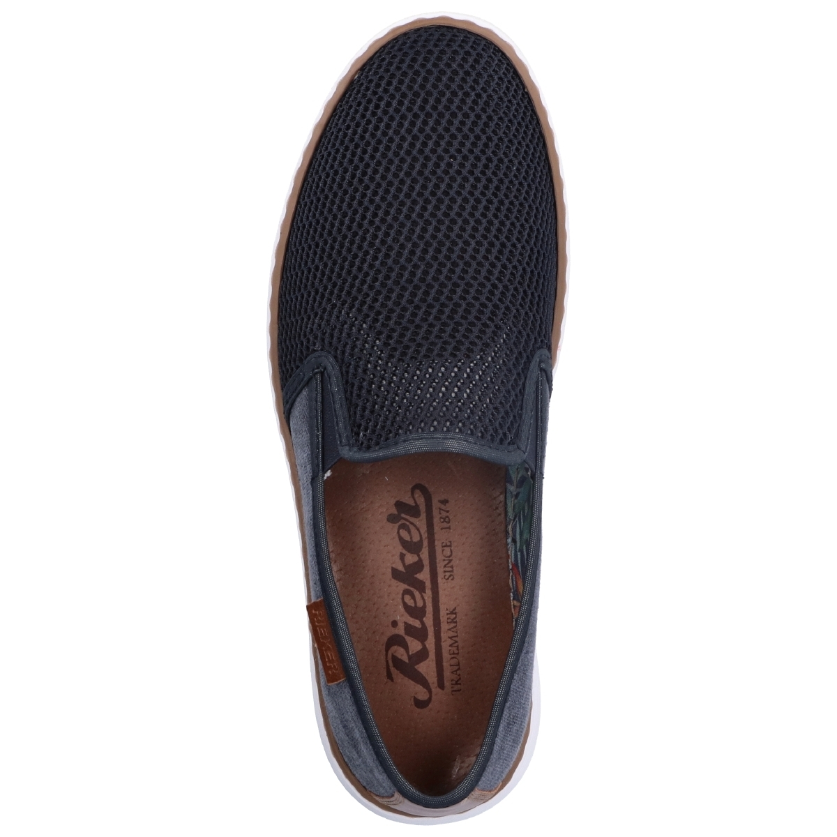 Rieker B2265 Slipper blau