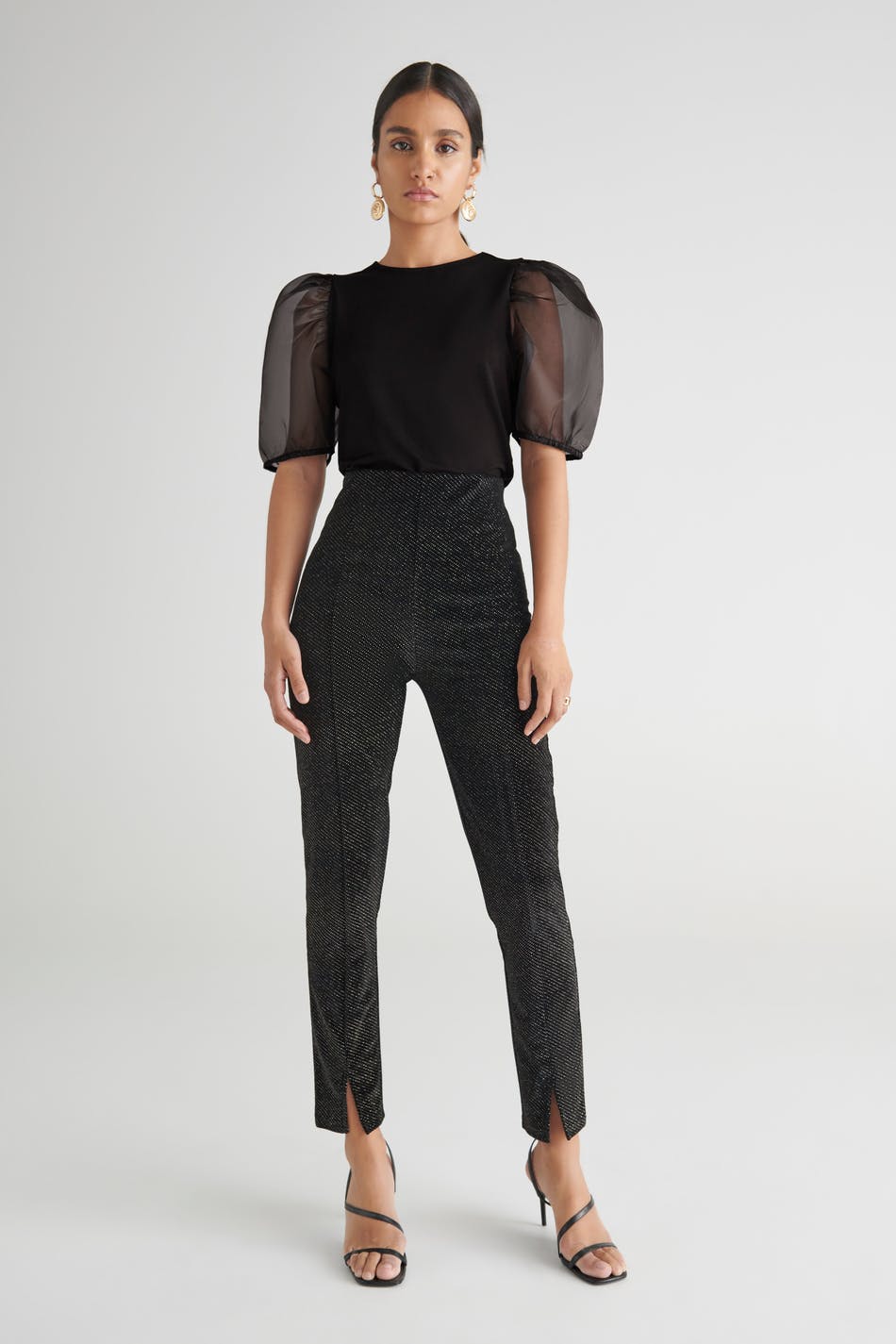 Wilma organza top
