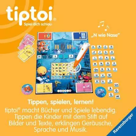 tiptoi® Tief im Wörter-Meer - Lernspiel ab 5 Jahren