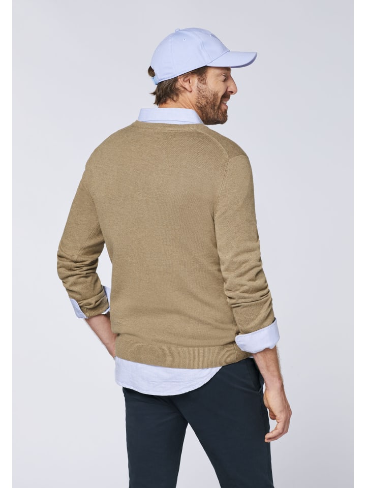 Polo Sylt Strickpullover in Grau günstig kaufen