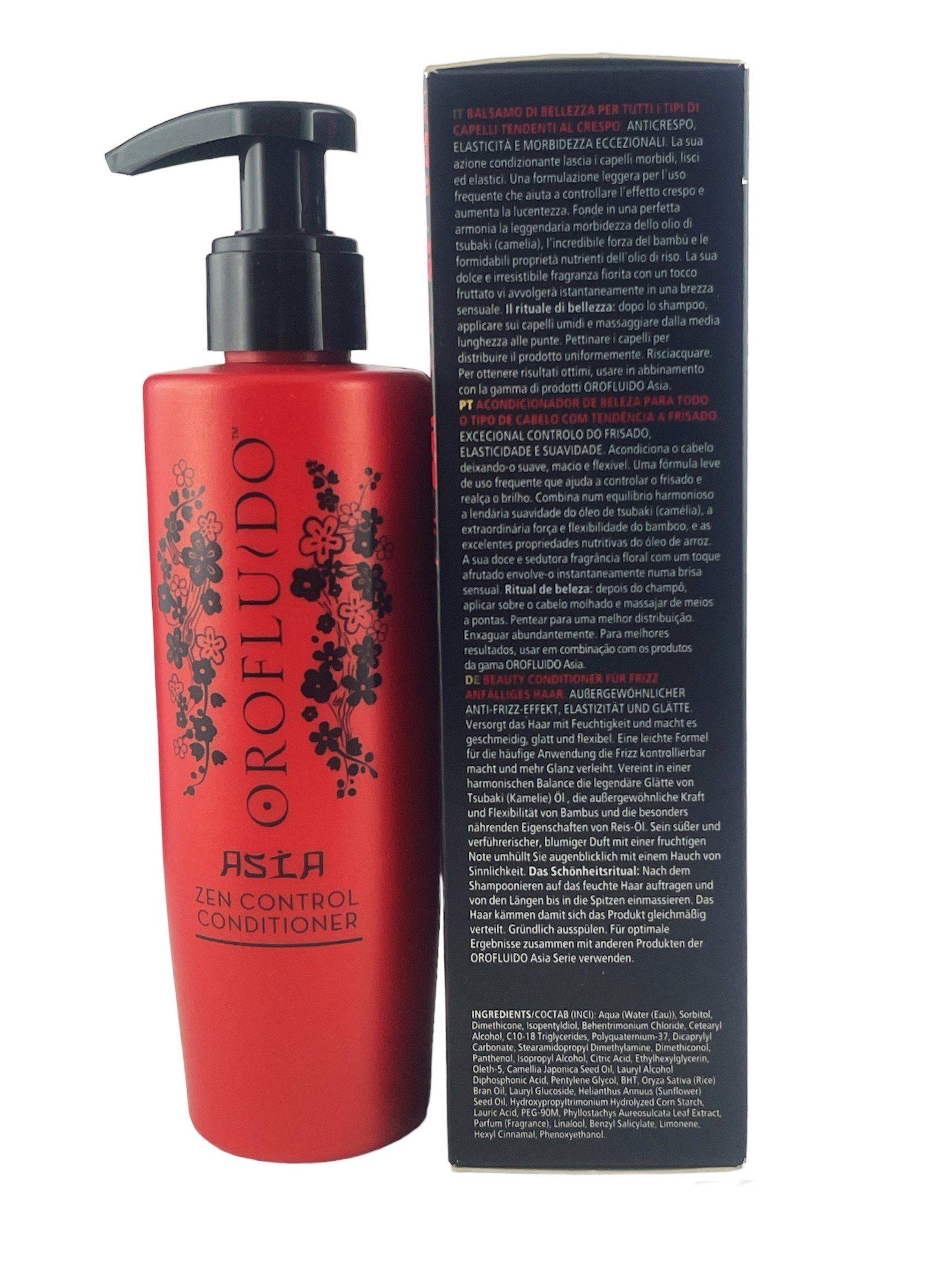 OROFLUIDO Haarspülung Orofluido Asia Zen Control Conditioner 200 ml, 1-tlg.