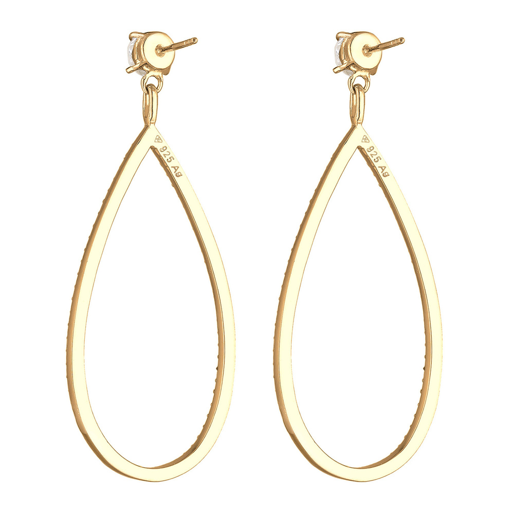 Elli PREMIUM Elli PREMIUM Boucles d'Oreilles Femmes Pendentif d'oreilles Goutte étincelant ave Boucles d'oreilles