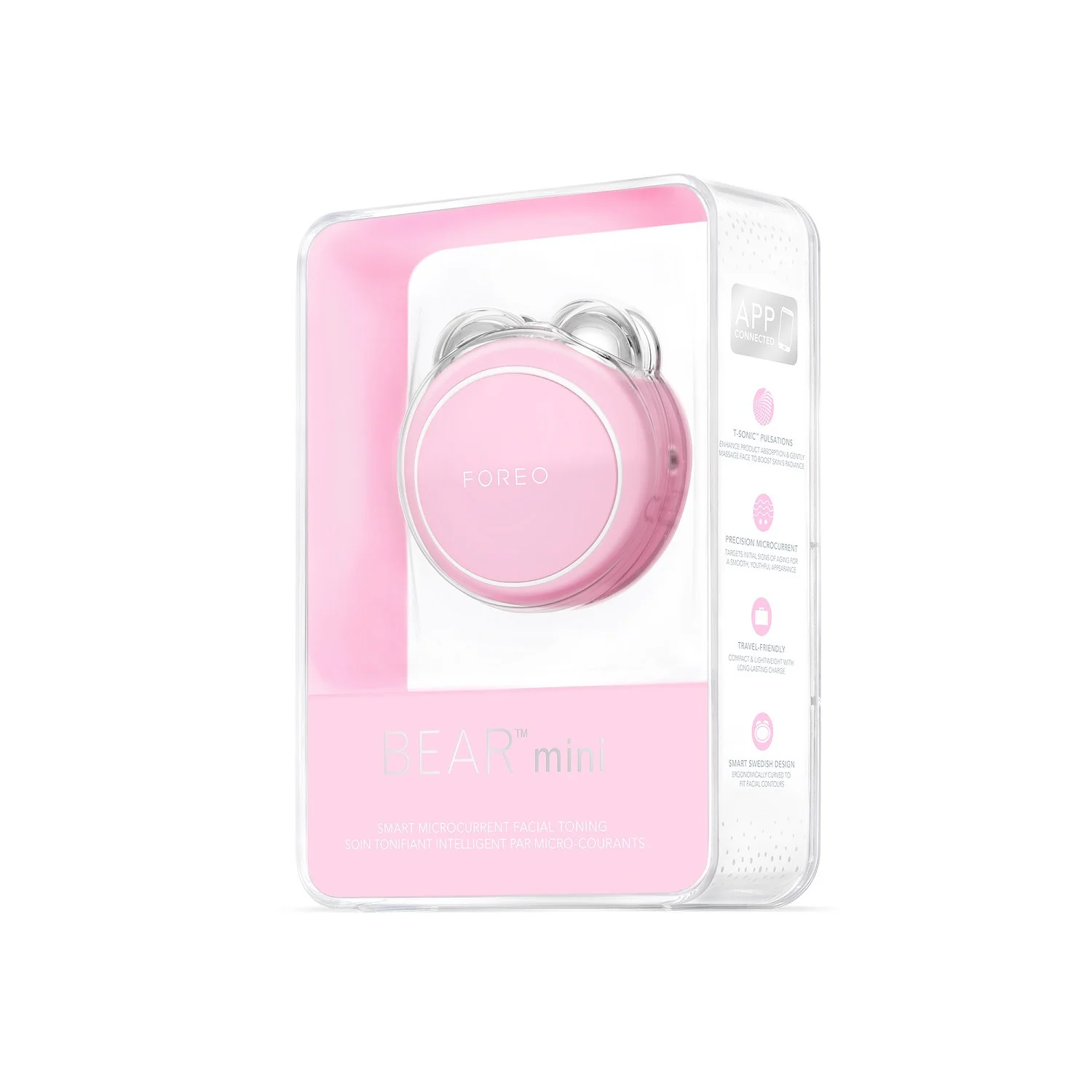 Bear BEAR Mini - Паметни микрострујни тонизатор за лице - Уређај за лепоту