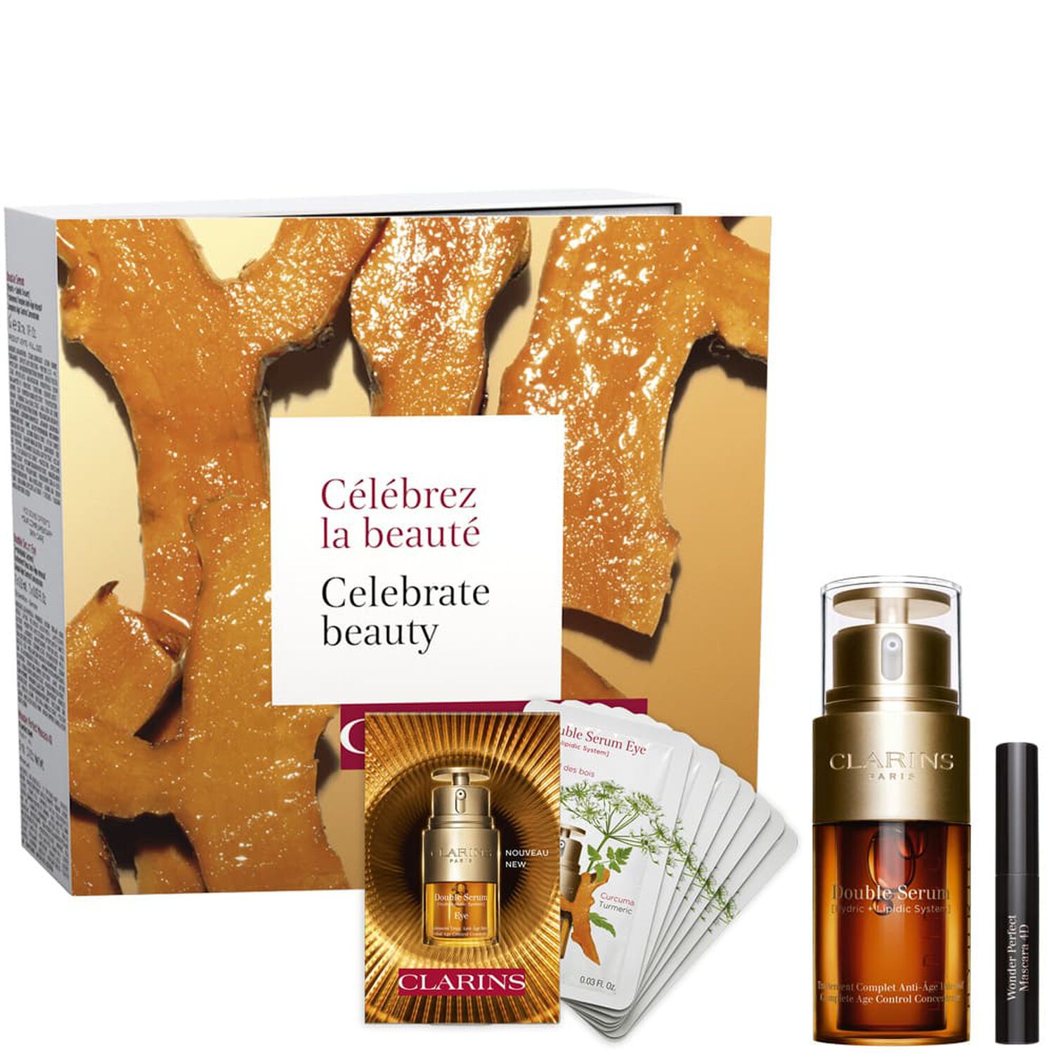 Clarins Célebrez la Beauté Coffret Double Sérum Soins visage anti-âge