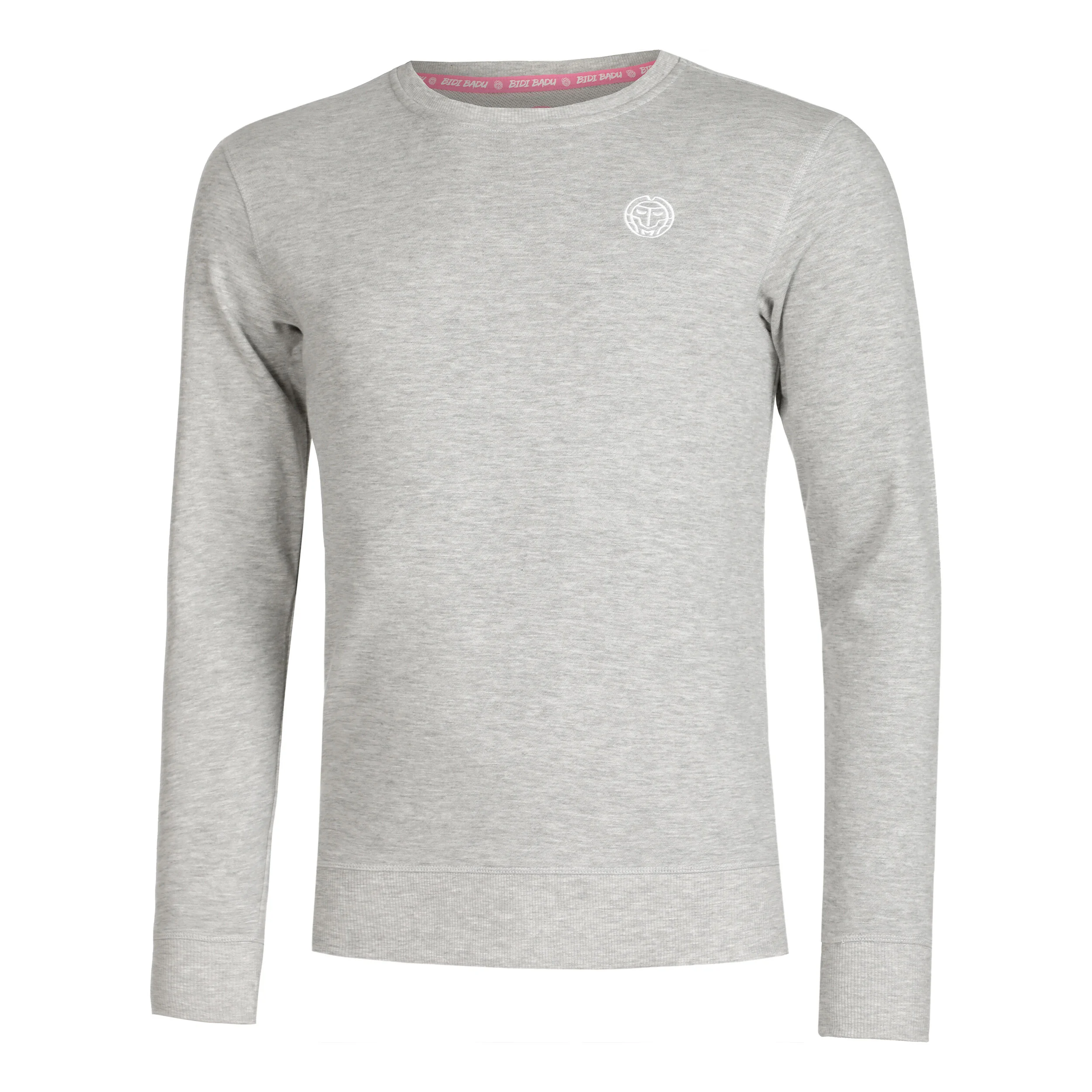 Chaka Basic Crew Sweatshirt Herren - Hellgrau, Weiß