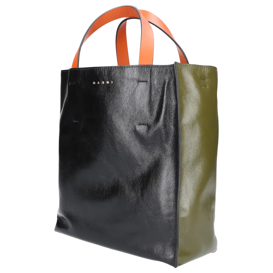Marni - Shopper MUSEO Rindsleder - schwarz