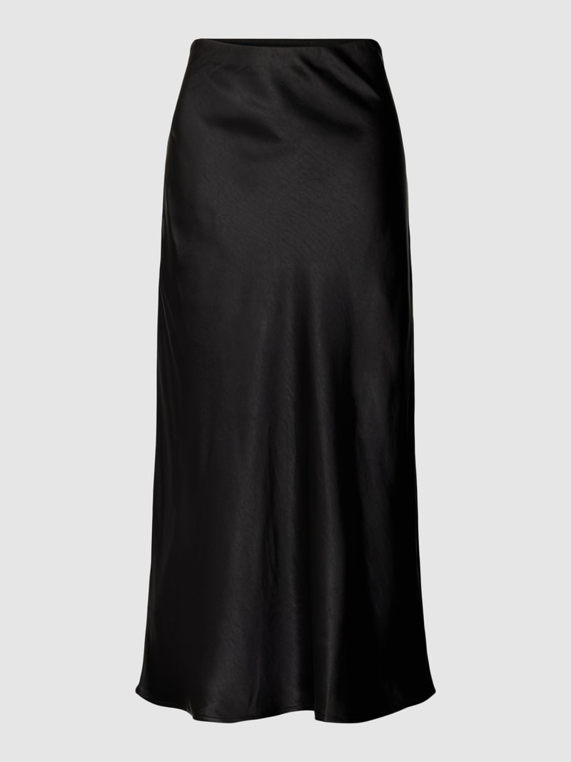 Midirock mit elastischem Bund Modell 'MIA' in schwarz