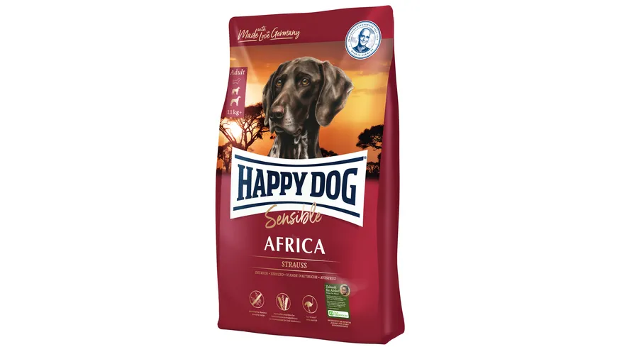Happy Dog Supreme Sensible Africa Hundetrockenfutter 12,5kg 12.5 kg