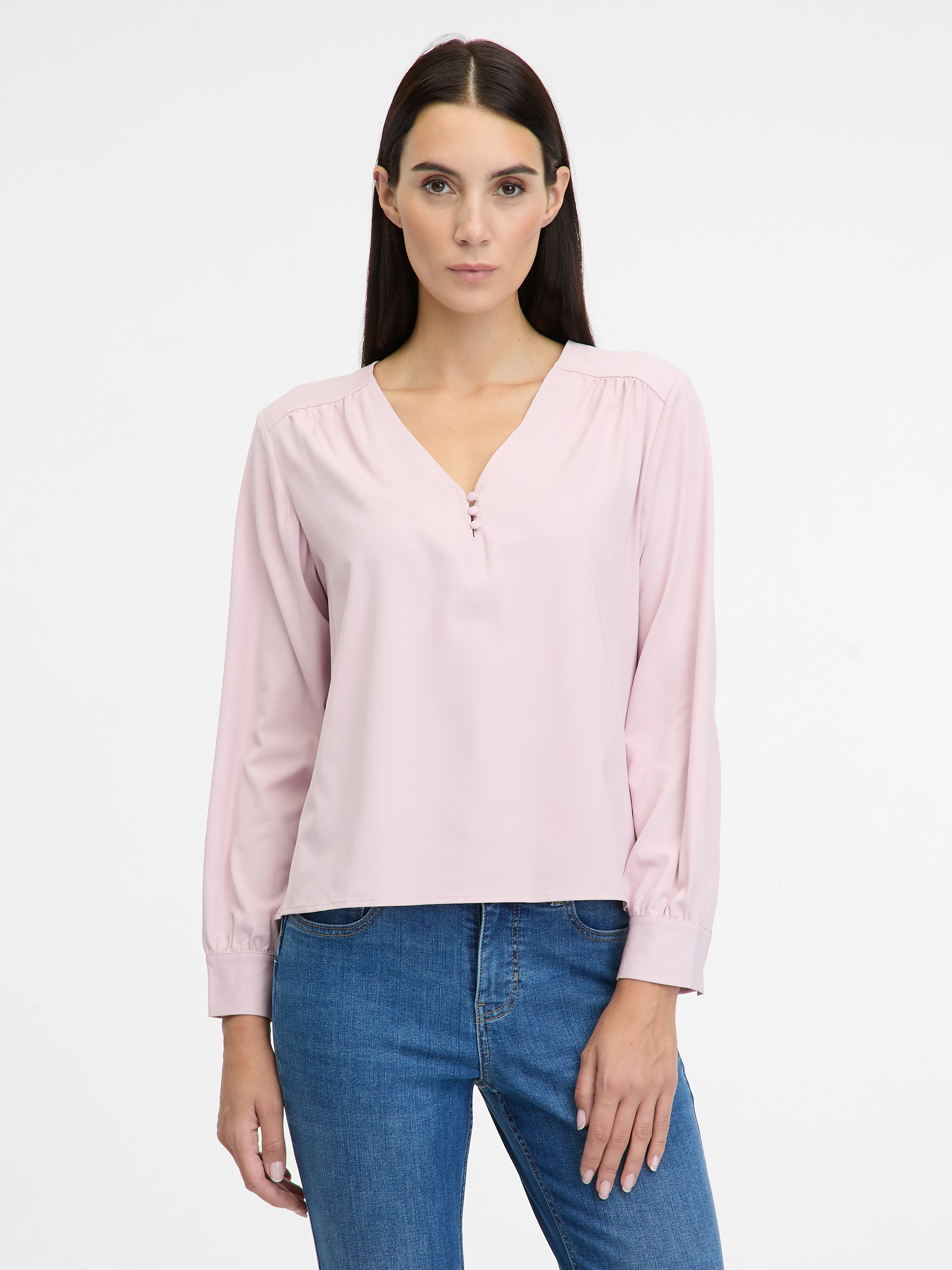 Hellrosa Damen Bluse ORSAY