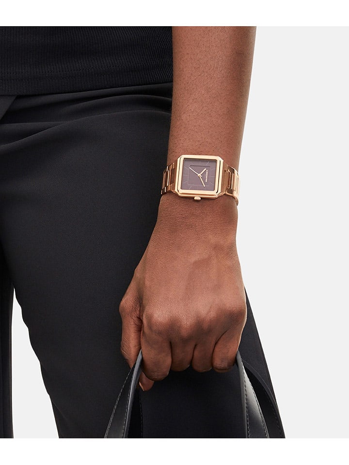 Liebeskind Quarzuhr in Roségold/ Bordeaux günstig kaufen onesize