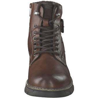 Tom Tailor Schnür Boots in braun