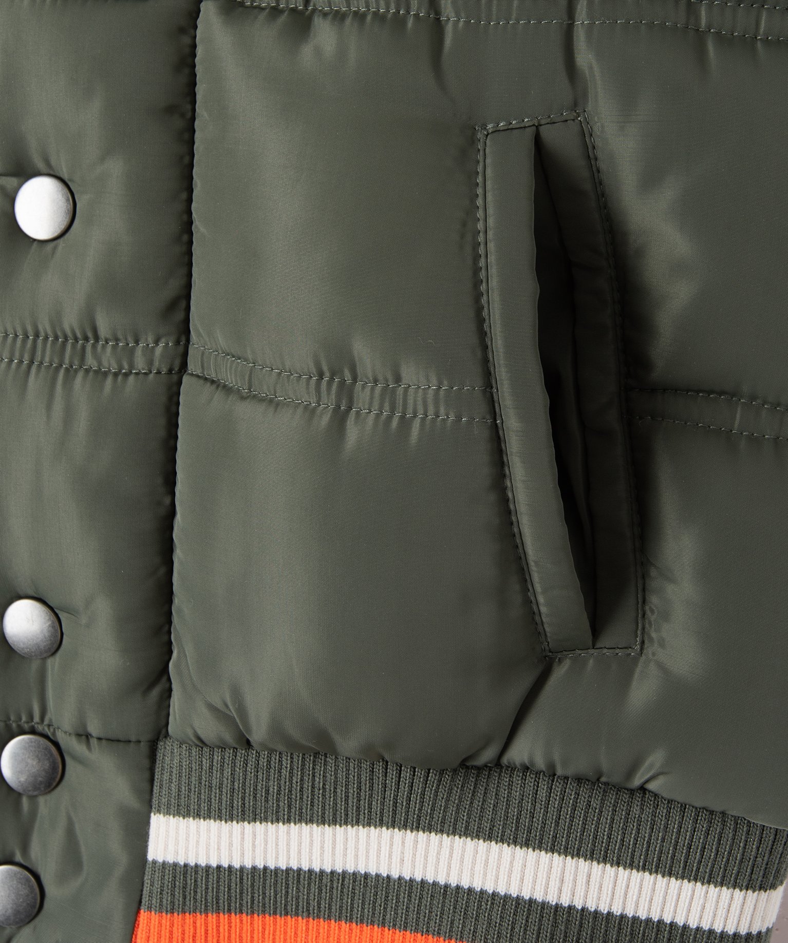 Blouson Garçon sans manches matelassé - Camps United kaki | GEMO