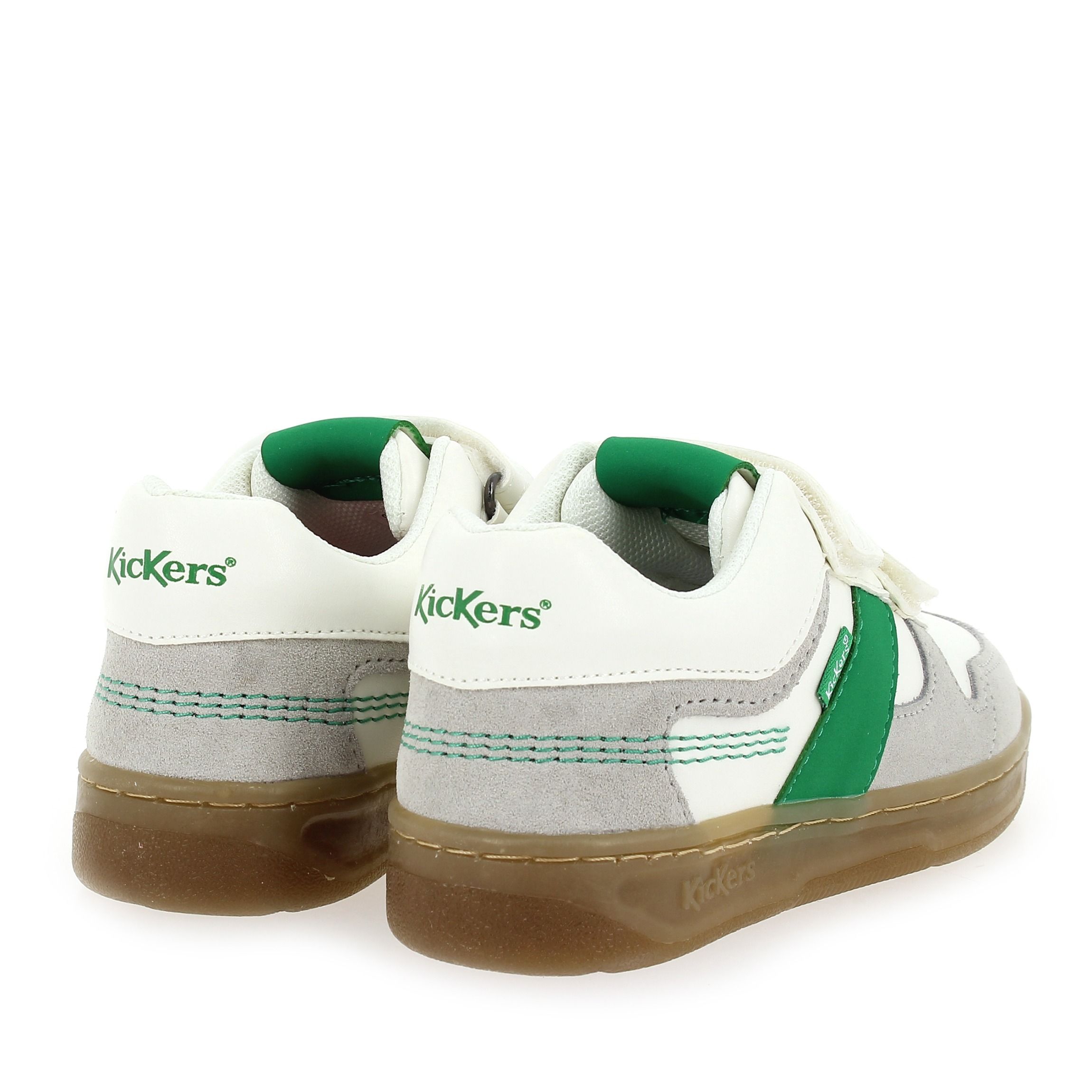 Kickers  KALIDO - Blanc vert