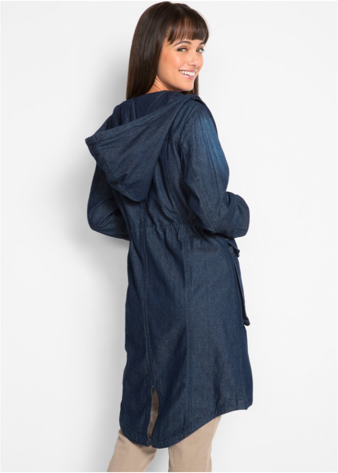 Baumwoll Jeans-Parka