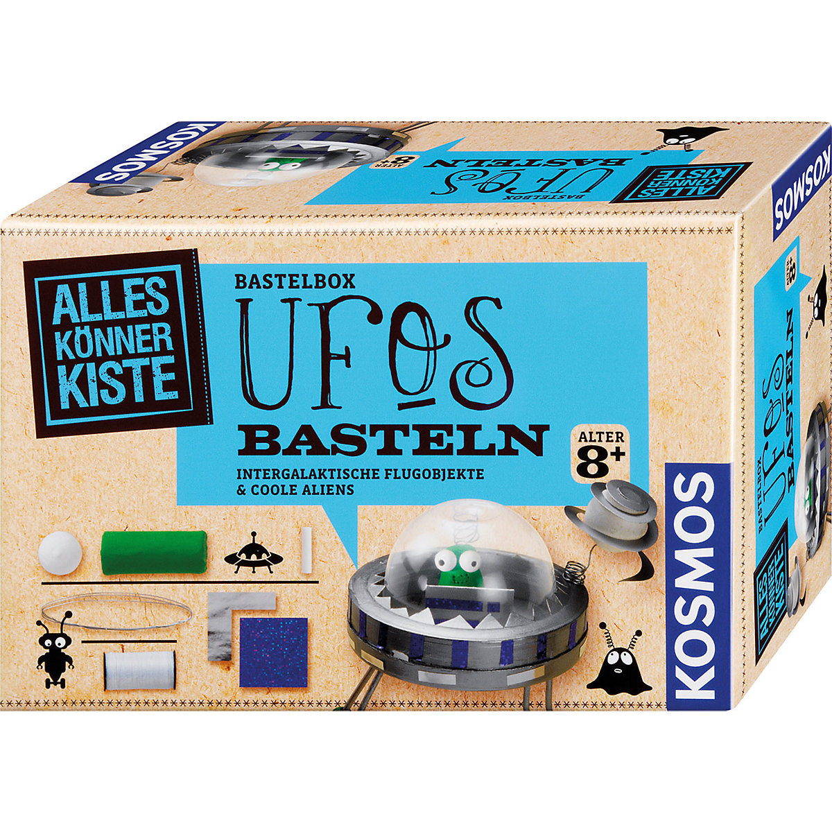 Alleskönnerkiste - Bastelbox UFOs basteln