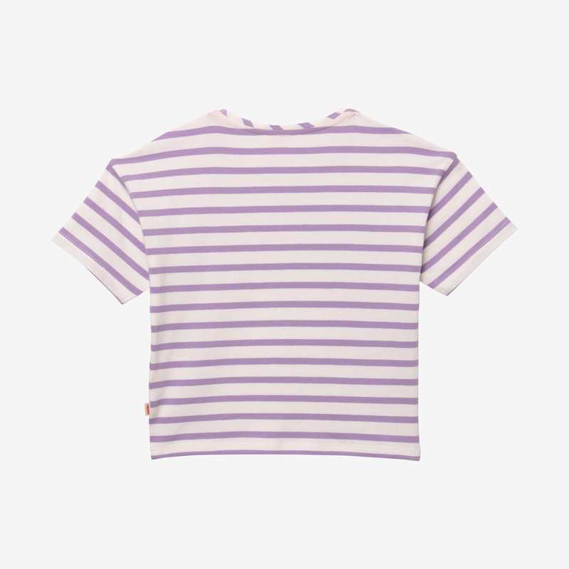 T-shirt fille rayures beige Catimini