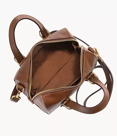 Fossil Mini Satchel Carlie Leder