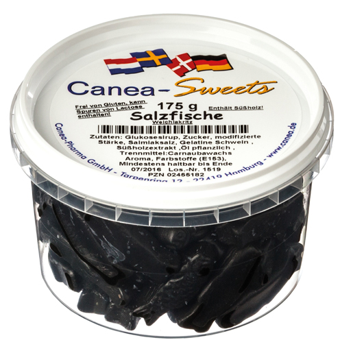 SALZFISCHE Lakritz  175 g