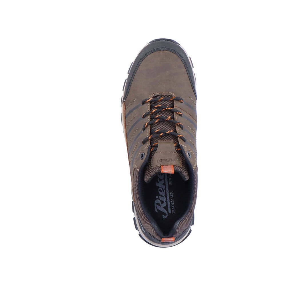 Rieker Herren Schnürschuhe kastanienbraun