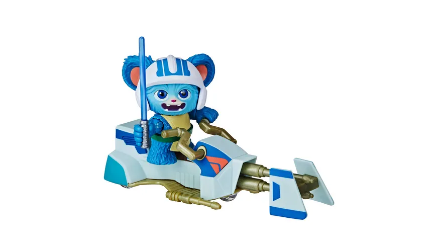Hasbro - Star Wars Action-Figur & Speeder Bike